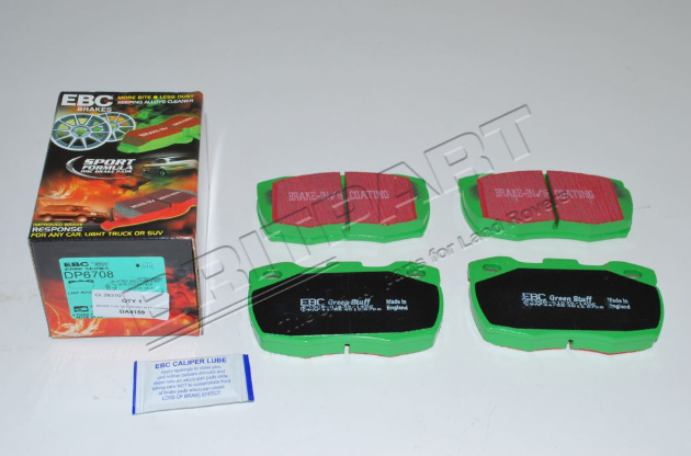 Brake Pads Front Defender (Green Stuff)