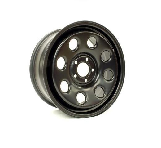 Wheel Steel Black Modular (Incl W/Nuts)