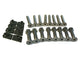Bolt Kit Defender Front Doors (S/Steel)