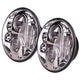 Headlamp 7" Round Lynx Eye Led (Pair)