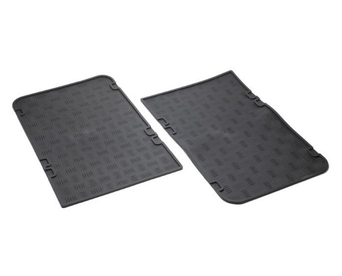 Rubber Mat Set Defender Rear
