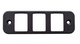 Panel Switch Insert (Defender) Aluminium Black