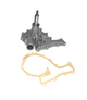 Water Pump V8 Viscous Fan