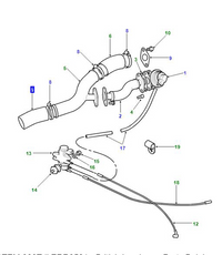 Hose Intercooler Tdi