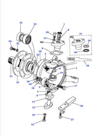 Swivel Pin R/R Abs [KIT]