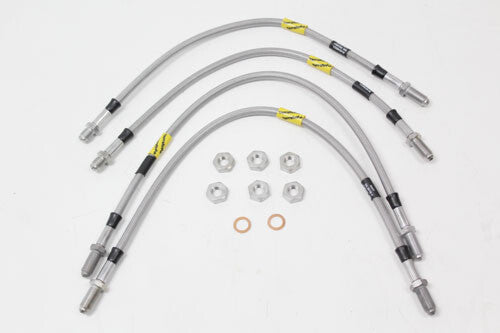 Brake Hose Defender + 2" S/S Braided (Kit)