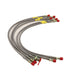 Brake Hose + 50 Mm - Stainless Steel Braided